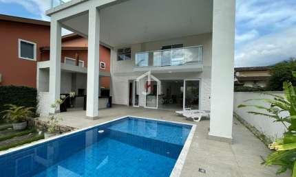 Casa em condomínio fechado com 4 quartos à venda em Horto Florestal, Ubatuba  por R$ 1.500.000