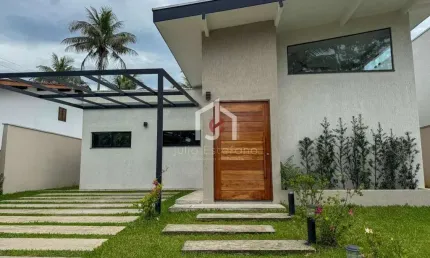Casa em condomínio fechado com 3 quartos à venda em Horto Florestal, Ubatuba  por R$ 1.200.000