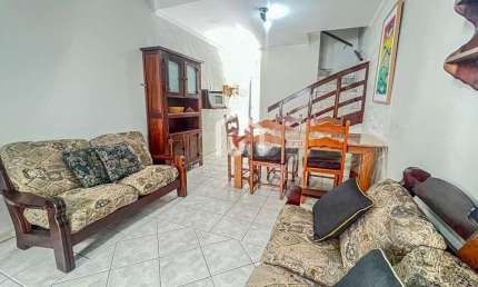 Casa em condomínio fechado com 2 quartos à venda na Praia Grande, Ubatuba  por R$ 770.000