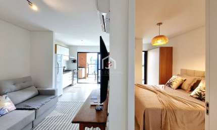 Apartamento com 1 quarto à venda em Itaguá, Ubatuba  por R$ 540.000