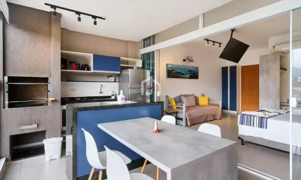 Apartamento com 1 quarto à venda em itaguá, ubatuba  por r$ 549.000