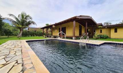 Casa em condomínio fechado com 5 quartos à venda no Praia Dura, Ubatuba  por R$ 1.590.000