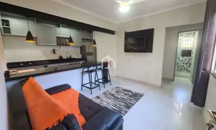 Apartamento com 1 quarto à venda em Itaguá, Ubatuba  por R$ 380.000