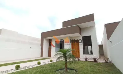 Casa NOVA  3 dormitórios C/ suíte à venda 60 m² - Eucaliptos - Fazenda Rio Grande/PR