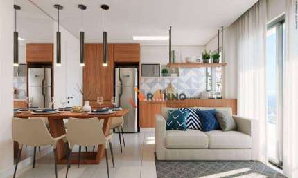 Apartamento com 2 quartos, sacada, com 47 m² no bairro Capão Raso