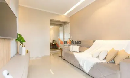 Apartamento Semimobiliado com 2 dormitórios à venda, 58 m² por R$ 385.000 - Capão Raso - Curitiba/PR