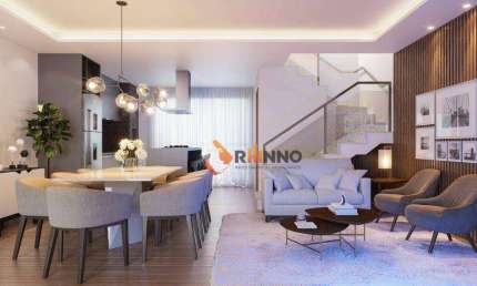 Triplex em condomínio, 3 quartos, 1 suíte, 134 m² no bairro Santa Candida