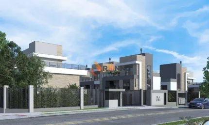 Sobrado com 3 quartos, 3 suítes, 160 m² no bairro em Santa Felicidade.
