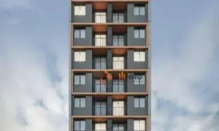 Studio lançamento com 1 quarto, 27 m² no Centro de Curitiba.