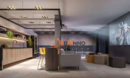 Apartamento com 1 quarto, 27 m² no Centro de Curitiba.