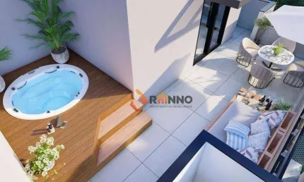 Sobrado com 3 dormitórios à venda por r$ 719.000 - hauer - curitiba/pr