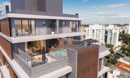 Cobertura Duplex com 4 suítes, 302 m² no bairro Bigorrilho