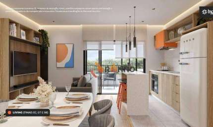 Apartamento 2 quartos, 1 suíte no bairro Novo Mundo.