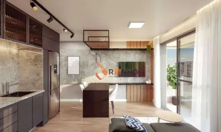 Apartamento com 1 quarto à venda na Rua Desembargador Motta, 2481, Batel, Curitiba