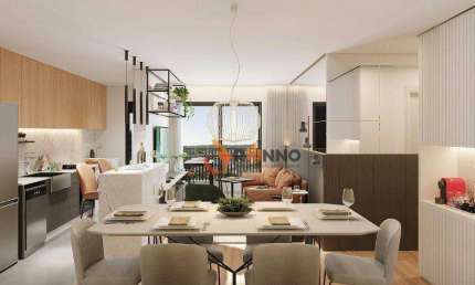 Apartamento com 2 quartos 1 suíte no bairro Bacacheri