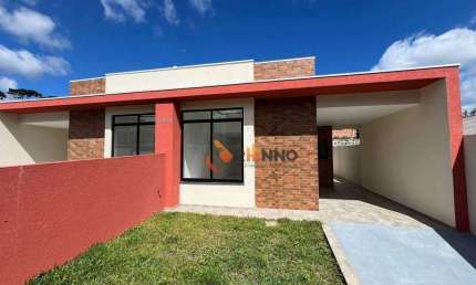 Casa com 98 m² com 3 quartos, 1 suíte no Bairro Jardim Pinheiros em Quatro Barras.