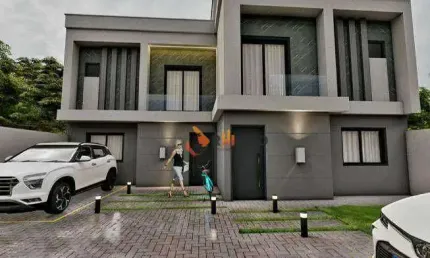 Sobrado com 3 quartos, 1 suíte, 98 m² no bairro Portão.