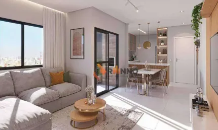 Apartamento à venda, 67 m² por R$ 758.640,00 - Novo Mundo - Curitiba/PR