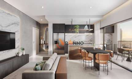 Apartamento com 2 quartos, 1 suíte, 59 m² no bairro Novo Mundo.