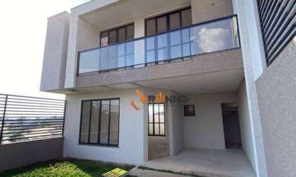 Sobrado Novo com 3 quartos, 1 suíte, 133 m² no Centro de Quatro Barras/PR