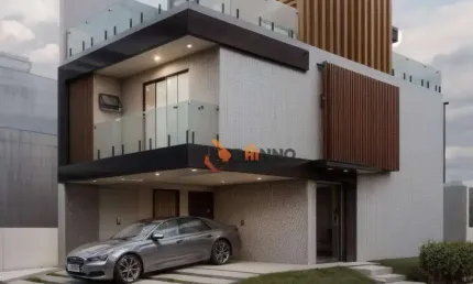 Casa triplex em condomínio, com 3 suítes, 158,13m² no bairro costeira em são josé dos pinhais.