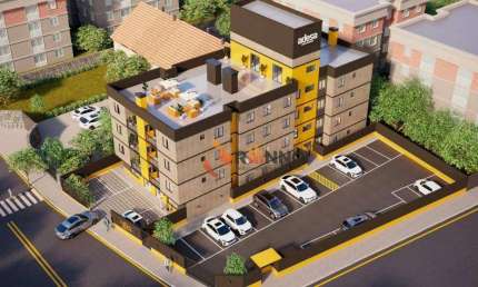Apartamento 2 quartos 1 vaga no Centro de Quatro Barras.