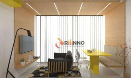 Apartamento de 31,85m² com 1 quarto no bairro Cabral