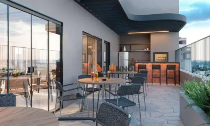 Apartamento Garden com 2 dormitórios sendo 1 suíte, 101 m² por R$ 865.180 - Portão - Curitiba/PR