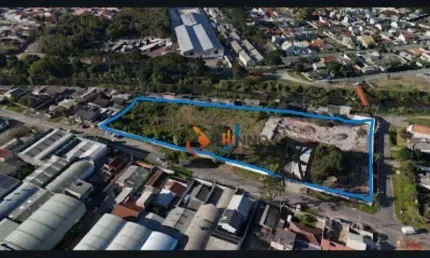 Terreno à venda, 9.772 m² no Boqueirão - Curitiba/PR