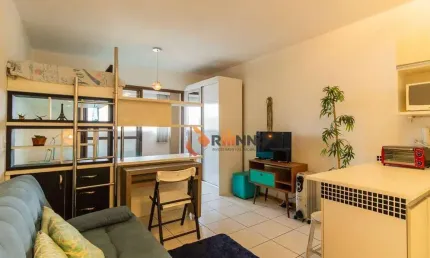 Studio mobiliado com 1 dormitório à venda, 33 m² no Centro - Curitiba/PR