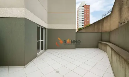 Apartamento garden 1 dormitório à venda, 63 m² por r$ 348.000 - portão - curitiba/pr