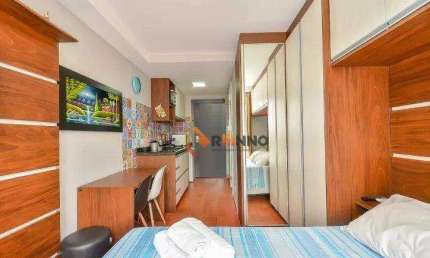 Studio mobiliado com 1 dormitório no Centro - Curitiba/PR
