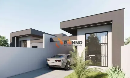 Casa Térrea 3 Quartos 1 Suíte no bairro Vila Nossa Senhora de Fátima em Quatro Barras/PR