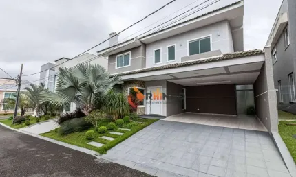 Casa em condomínio 3 suítes no santa felicidade - curitiba/pr