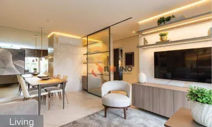 Apartamento novo com 3 quartos, 1 suíte no bairro Campo Comprido.