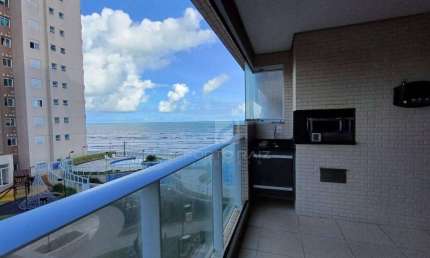 Apartamento com 3 dormitórios para alugar, 1 m² por R$ 5.800,00/mês - Centro Thiollier - Itanhaém/SP