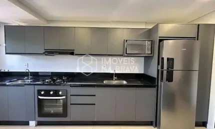 APARTAMENTO MOBILIADO 2 QUARTOS LOCACAO PRAIA BRAVA - ITAJAI/SC
