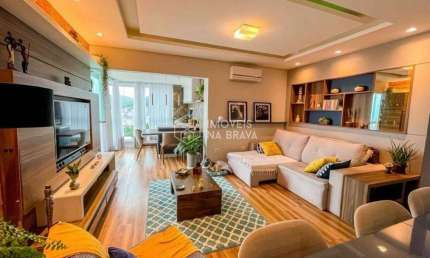 APARTAMENTO 2 QUARTOS - 2 VAGAS - MOBILIADO - LOCACAO - PRAIA BRAVA - ITAJAI/SC