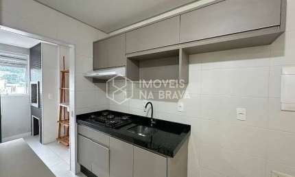 APARTAMENTO 2 QUARTOS - 1 VAGA - SEMI MOBILIADO - ALUGUEL - PRAIA BRAVA - ITAJAI