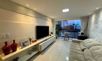 Vendo apartamento no jardim oceânica, 138 m2 3 qts + dce, bairro jardim oceania