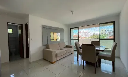 Alugo apartamento de 2 qts, semi mobiliado no altiplano Cabo Branco