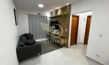 APARTAMENTO MOBILIADO A VENDA A 200 METROS DO MAR NA PRAIA DO PEREQUE-AÇÚ