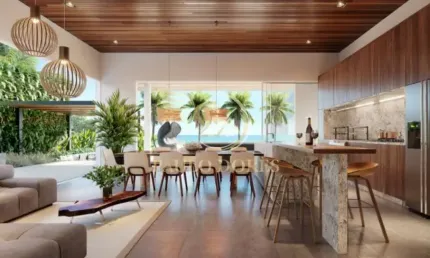 APARTAMENTO DE ALTO PADRÃO COM 3 SUÍTES FRENTE MAR NO ITAGUÁ EM UBATUBA-SP