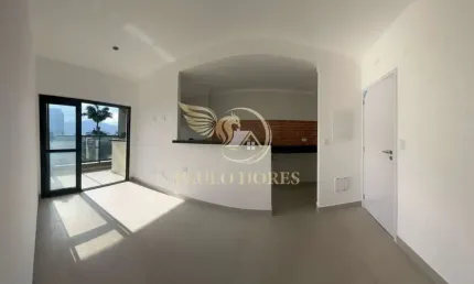 Apartamento á venda com 2 suítes mais lavabo, no coração do itaguá em ubatuba-sp