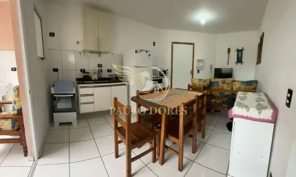 Apartamento à venda com 2 dormitórios no centro em ubatuba-sp