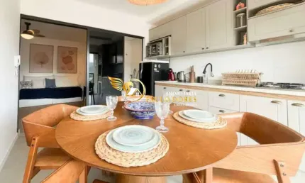 APARTAMENTO À VENDA EM UBATUBA - ITAGUÁ | 2 DORMITÓRIOS, NOVO E MOBILIADO