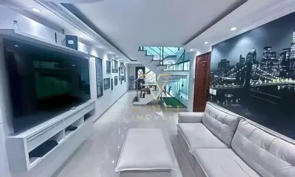 Sobrado com 3 dormitórios à venda, 233 m² por r$ 2.500.000,00 - anália franco - são paulo/sp