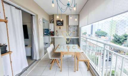 Apartamento com 2 dormitórios à venda, 69 m² por R$ 650.000,11 - Belenzinho - São Paulo/SP