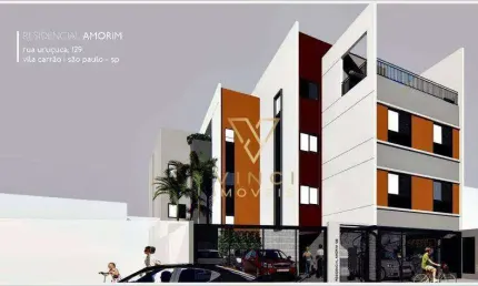 Apartamento com 2 dormitórios à venda, 45 m² por r$ 300.000,00 - vila antonina - são paulo/sp