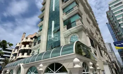 Seu apartamento pé na areia , meia praia, itapema - sc